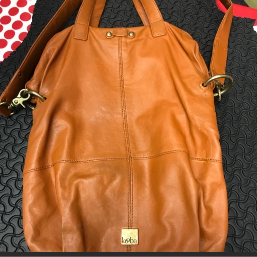 Kooba Carmel leather purse